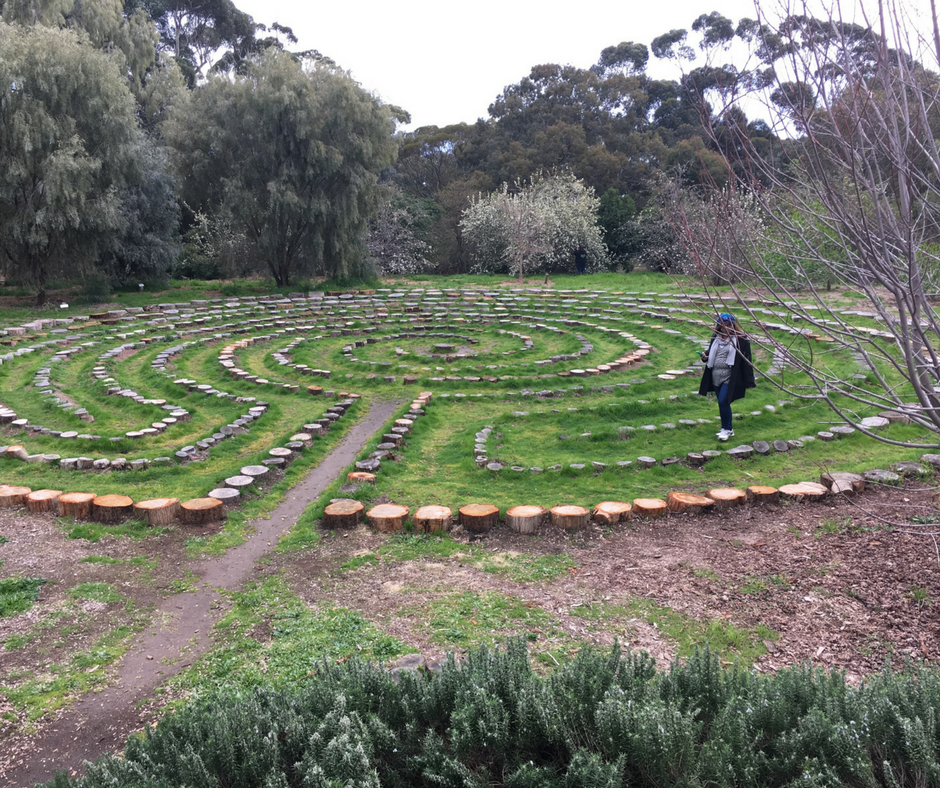 Labyrinth at Waite Campus Adelaide